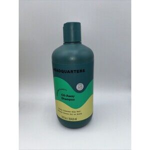 Headquarters Seeking Clarity Oil-Away Shampoo 12 fl oz Green Bottle New
